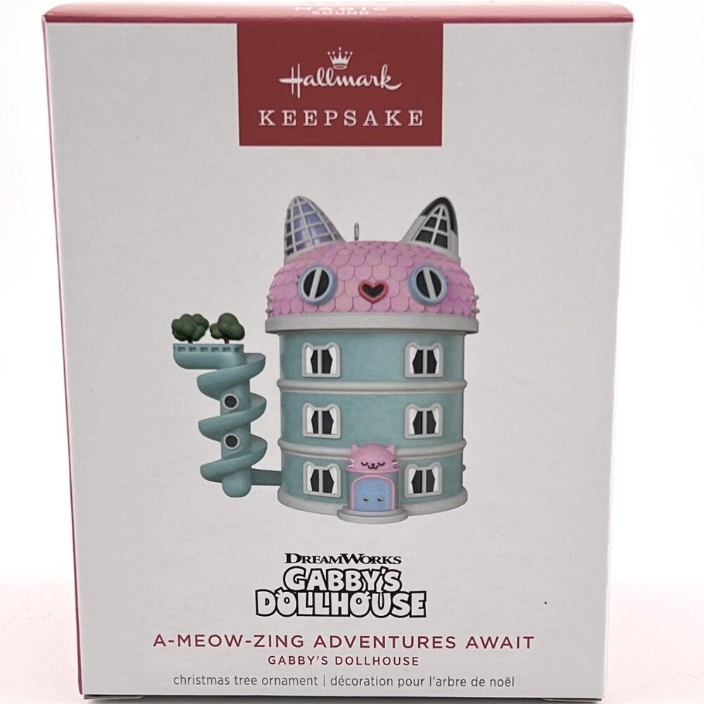 2024 Hallmark A-MEOW-ZING ADVENTURES AWAIT Gabby's Dollhouse Magic Ornament